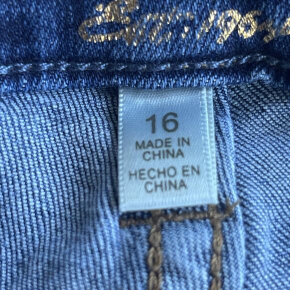 Seven7 Jean Shorts Womens Size 16 Denim Bermuda Summer Classic Blue Weekend - Picture 5 of 13